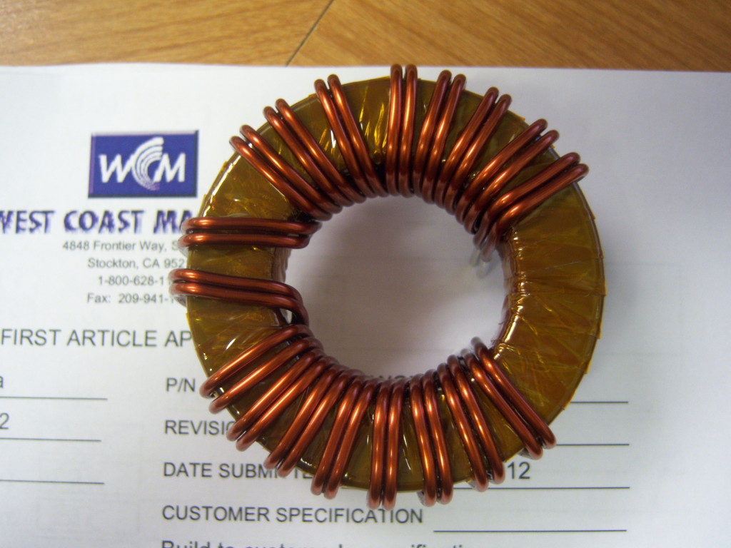 Custom Common Mode Chokes West Coast